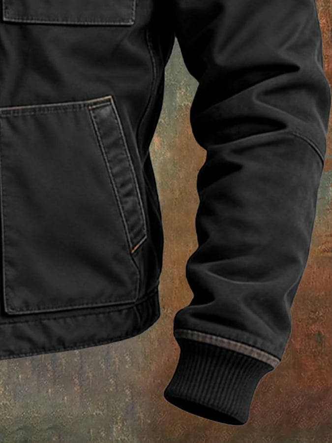 Marek™ - Kurtka zimowa z wieloma kieszeniami strukturalnymi