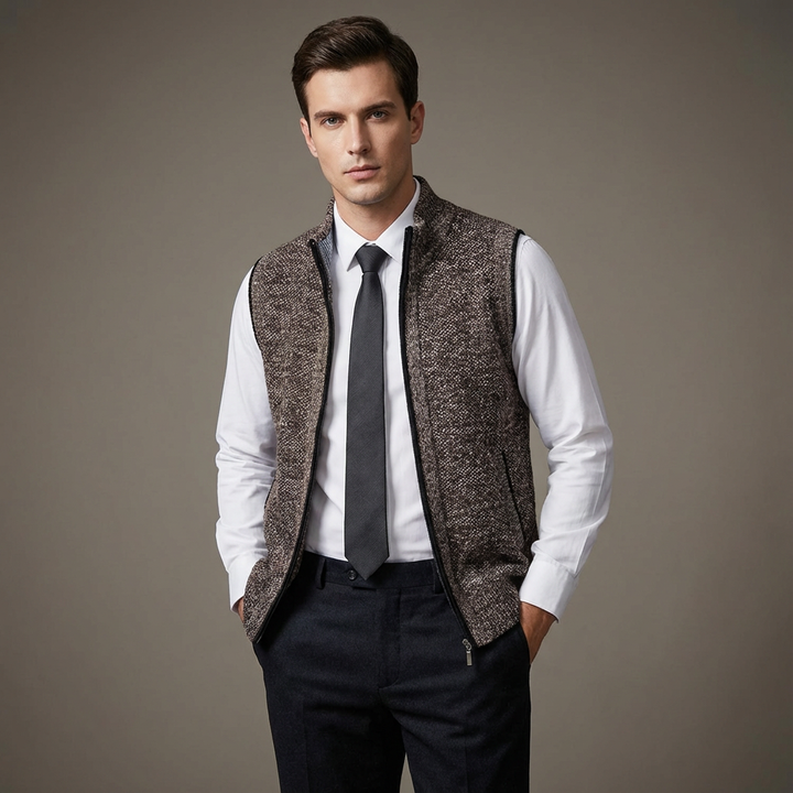 Viretti™ – Elegancka kamizelka z zamkiem błyskawicznym