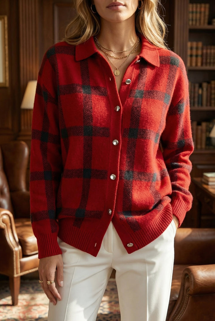 Tesa™ - Plisowana kamizelka dzianinowa