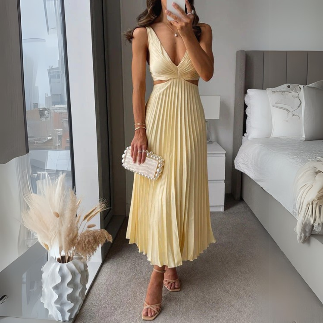 Camilla™ - Sukienka bezrękawnikowa