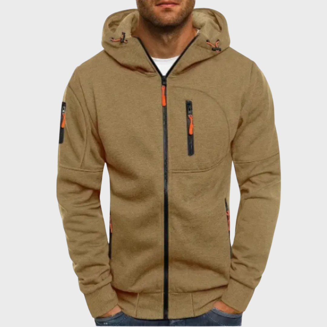Guy™ – Stylowa kurtka hoodie z praktycznym zamkiem