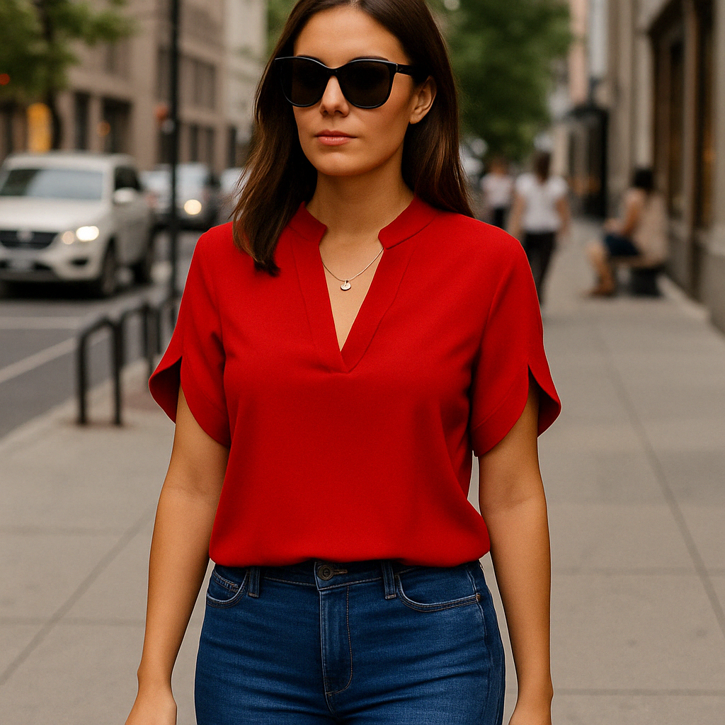 Remi™ - Elegancka i wyrafinowana bluzka
