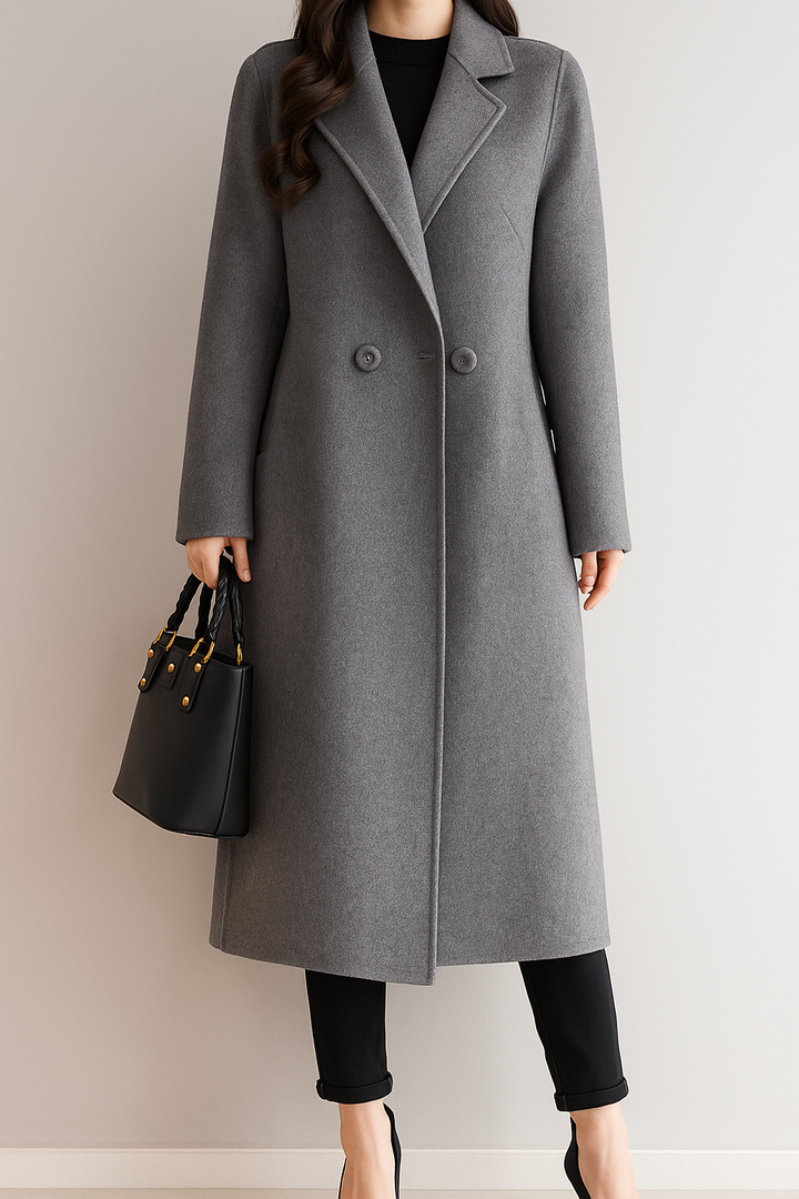 Celina™ - Luźny płaszcz o średniej długości