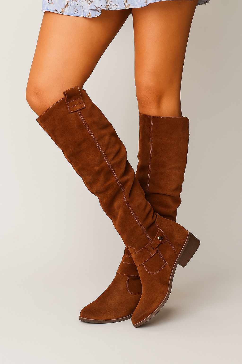 Romani Luxe™ - Kozaki do kolan