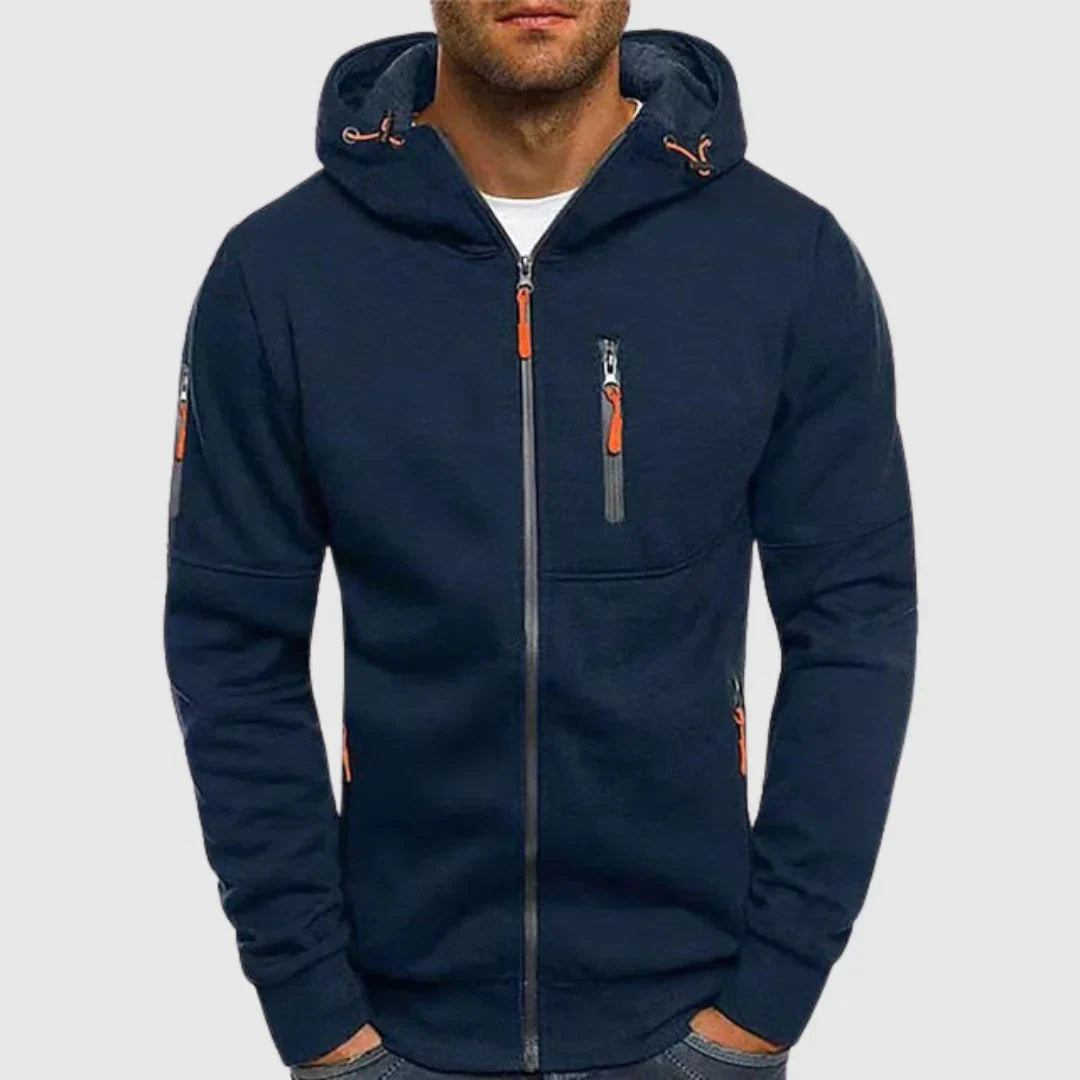 Guy™ – Stylowa kurtka hoodie z praktycznym zamkiem