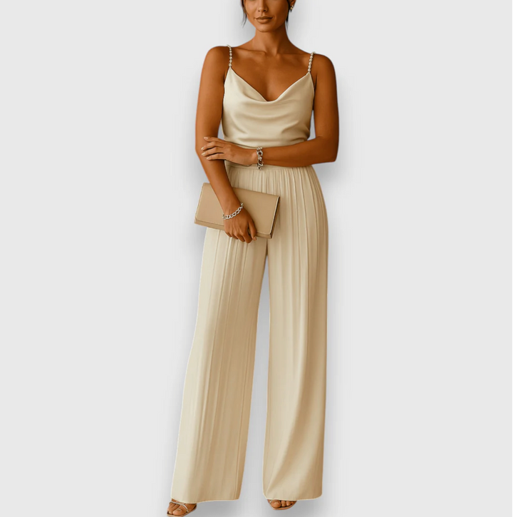 Yazzy™ Elegancki kombinezon na szykowny i modny look