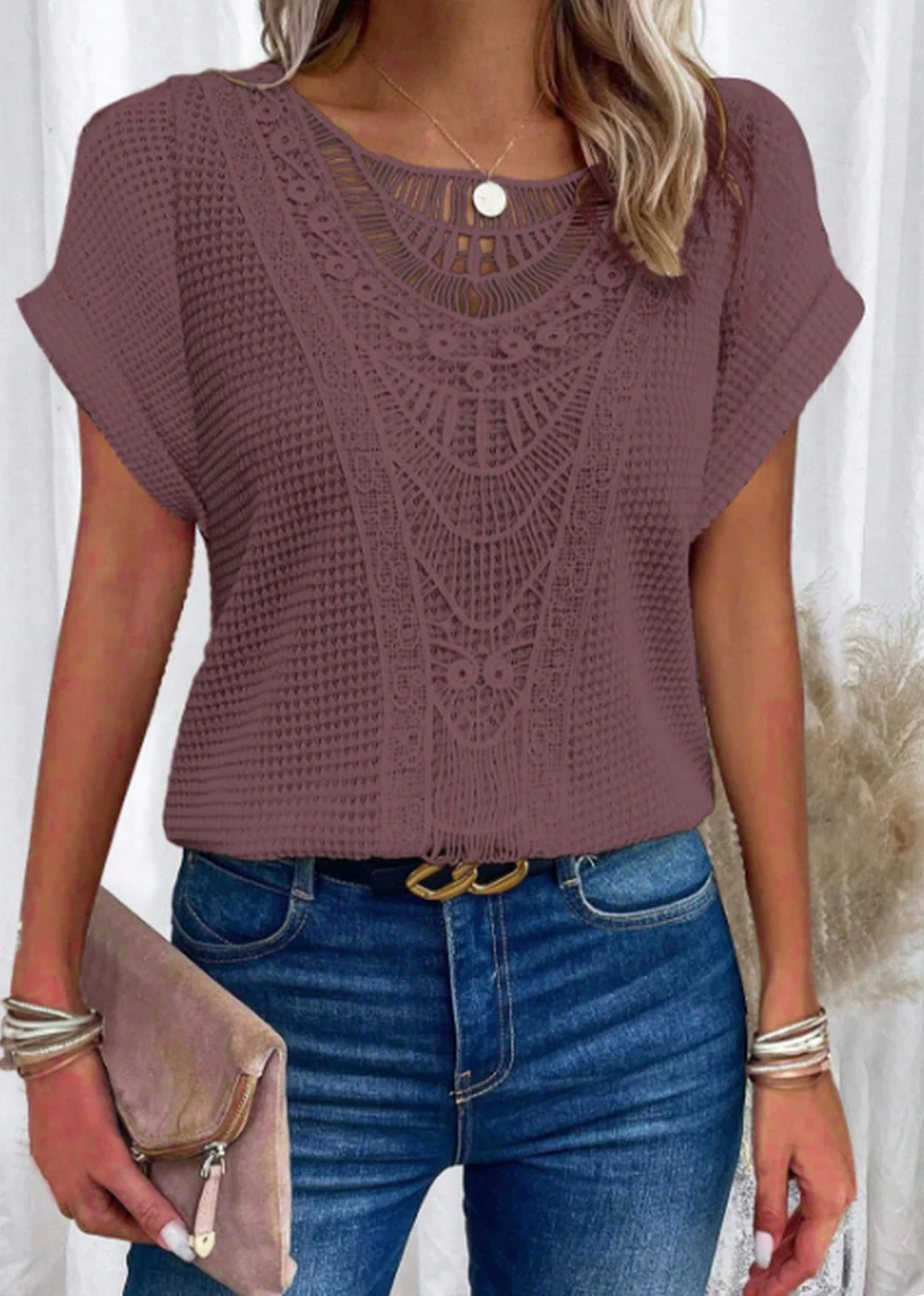 Karin™ - Stylowa elegancka bluzka inspirowana Ibizą