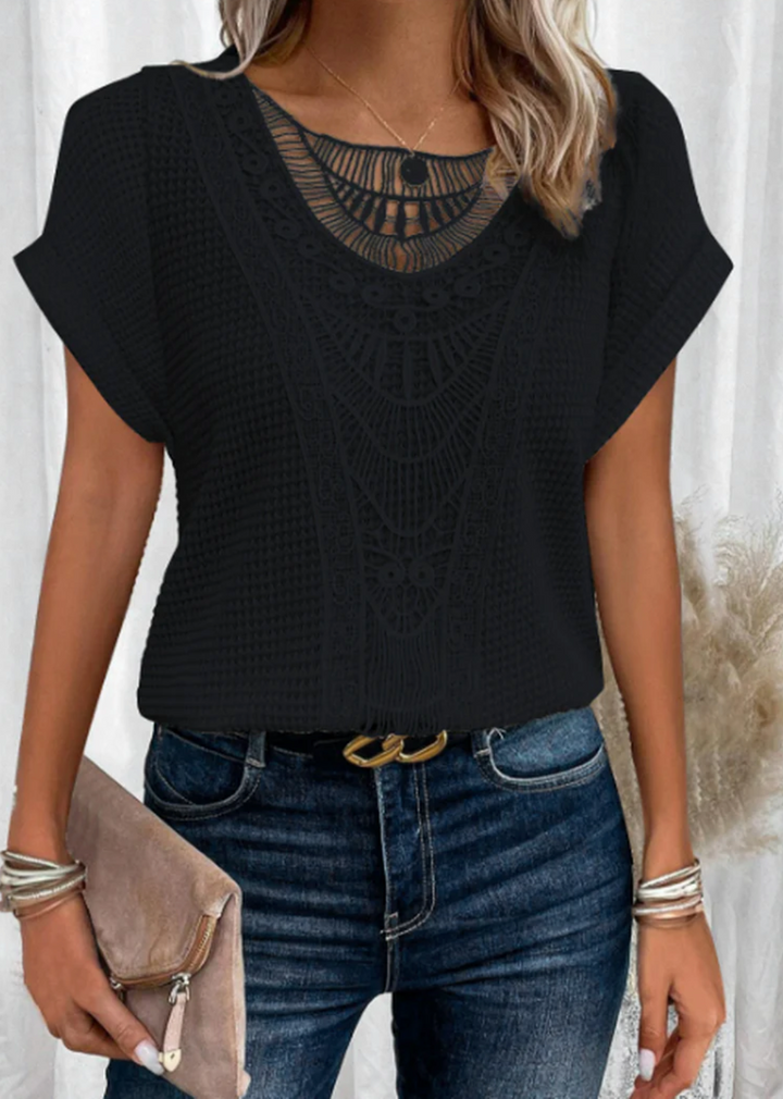 Karin™ - Stylowa elegancka bluzka inspirowana Ibizą