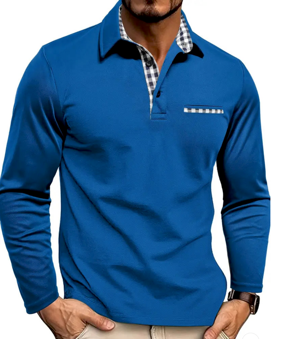 Jason™ - Koszula polo z długim rękawem