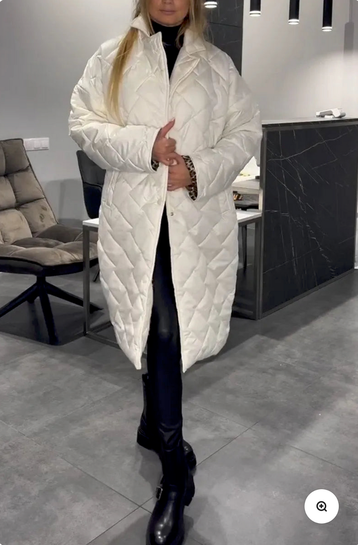 Ofira™ - Długi, ciepły płaszcz zimowy