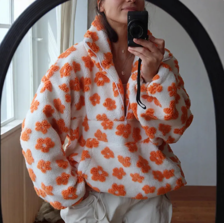 Daisy™ - Ciepła Bluza Polarowa Bloom