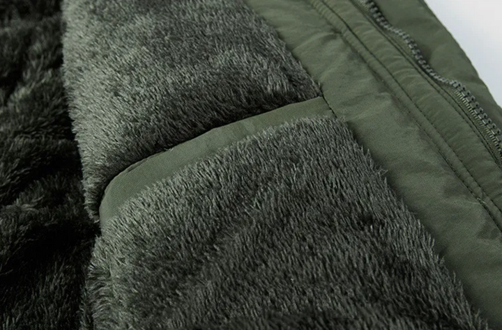 Bjorn™ - Ciepły męski zimowy płaszcz polarowy