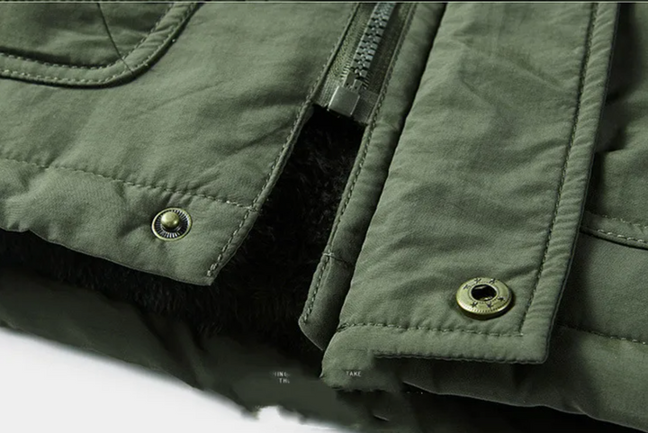 Bjorn™ - Ciepły męski zimowy płaszcz polarowy