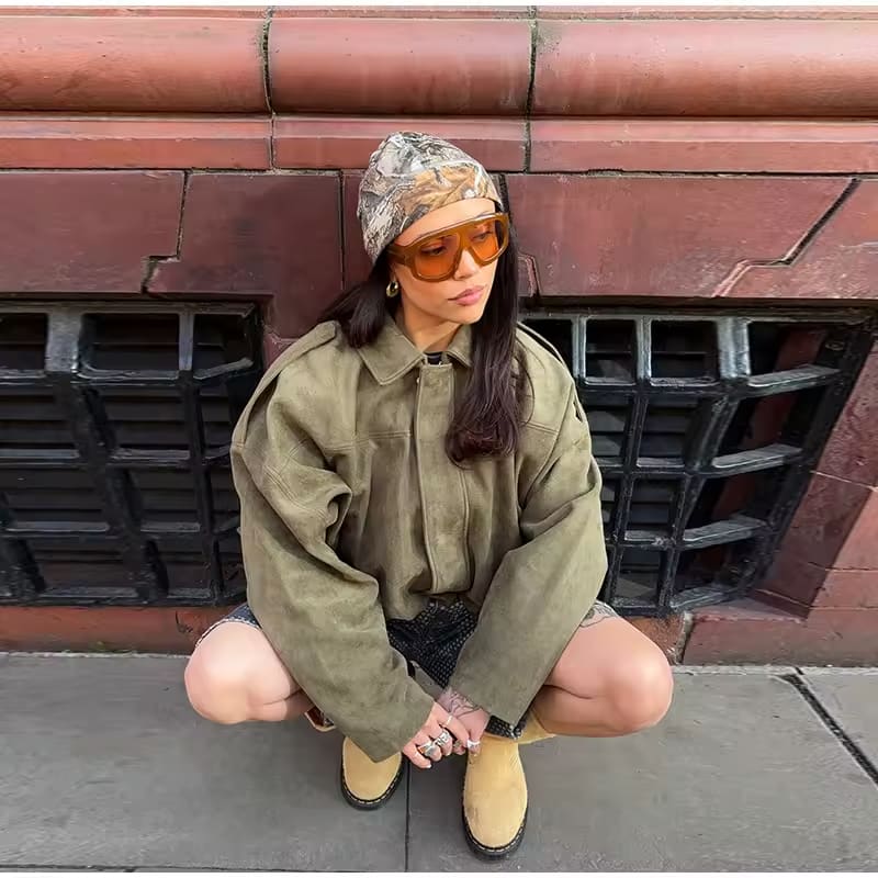 Anneliese™ - Modna bomberka