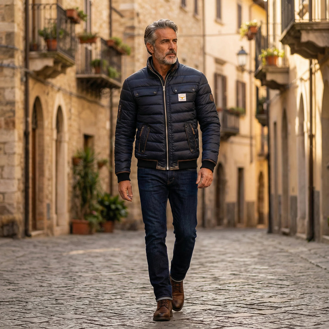 Blaze™ – Miejska kurtka puchowa Voyager z wysokim kołnierzem