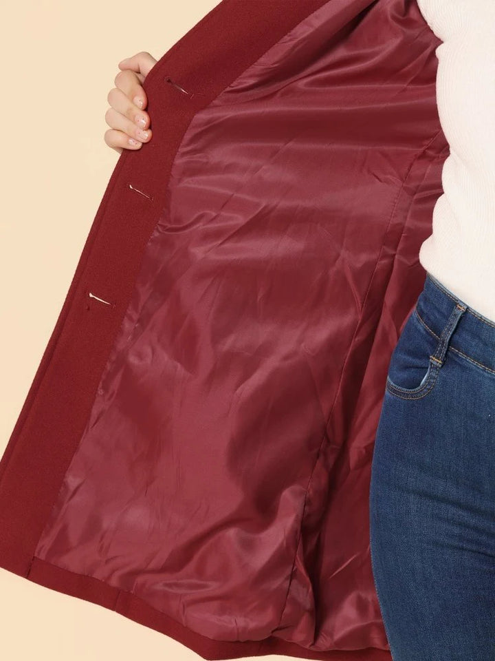 Donatella™ - Damski zimowy płaszcz zapinany na guziki