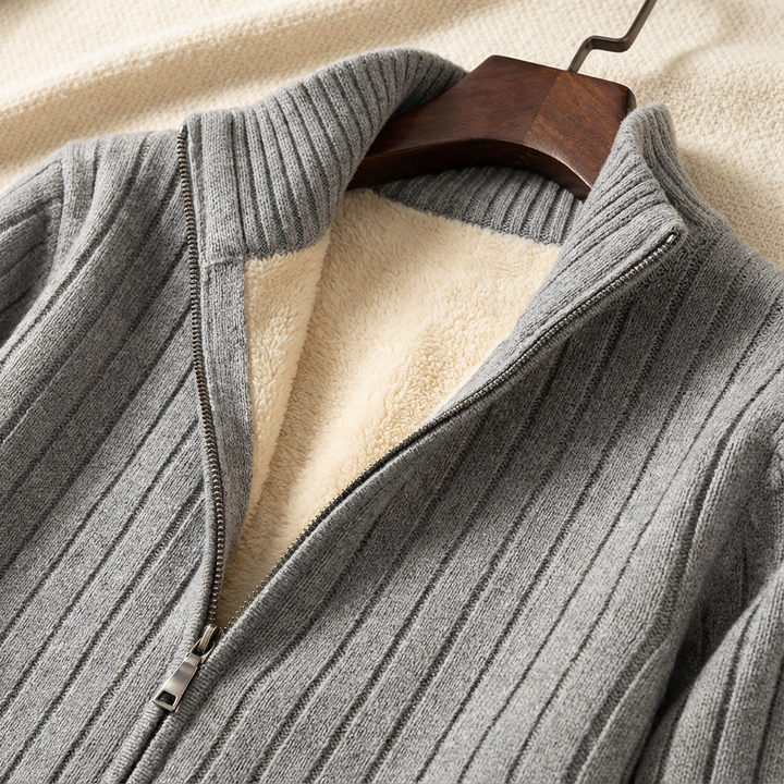 Ario™ – Ocieplany męski sweter z polarem