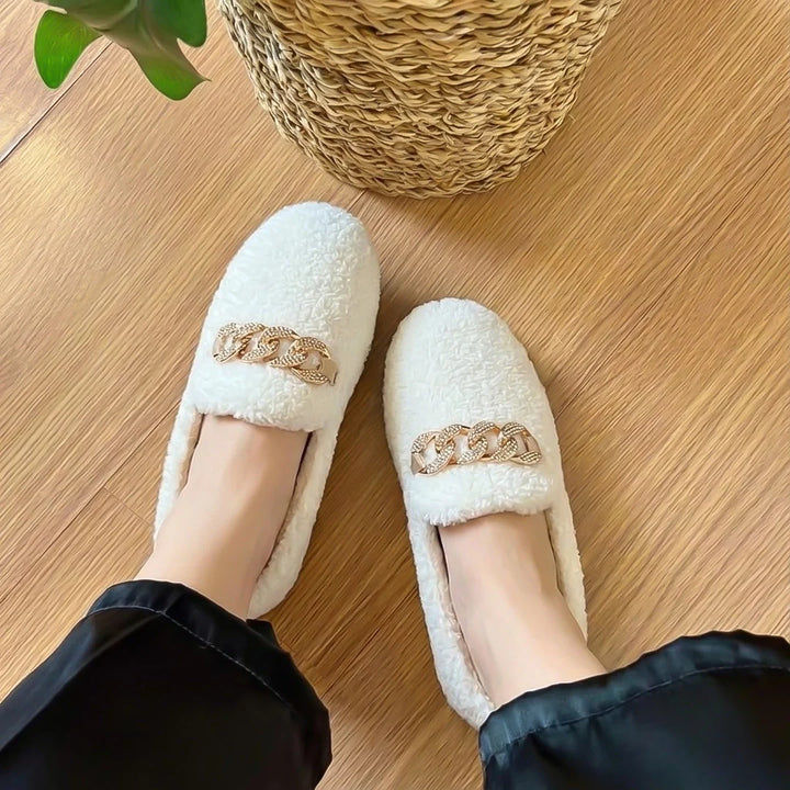 Esme™ – luksusowe błyszczące kapcie