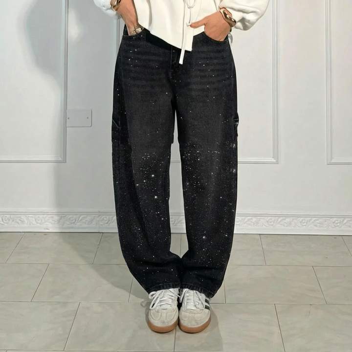 Magdalena™ – Modne jeansy z szeroką nogawką