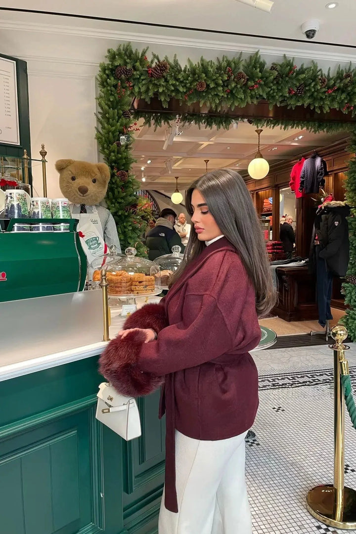 Grace™ – Elegancki płaszcz wełniany