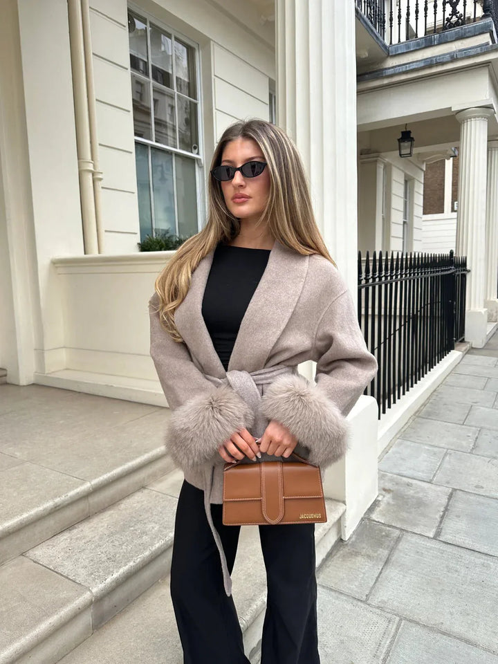 Grace™ – Elegancki płaszcz wełniany