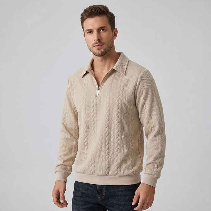 Ravello™ – Stylowe polo z krótkim zamkiem