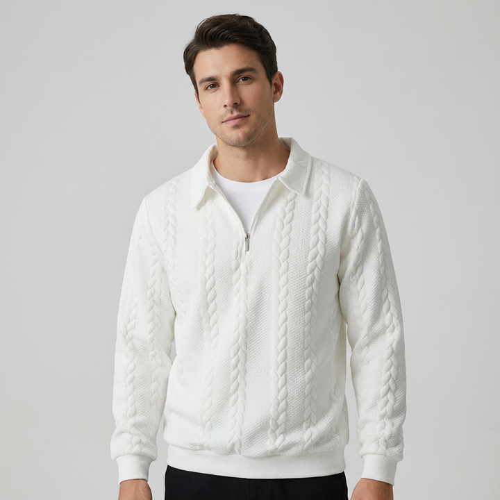 Ravello™ – Stylowe polo z krótkim zamkiem