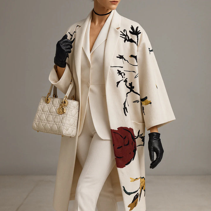 Isa™ – Płaszcz damski z nadrukiem