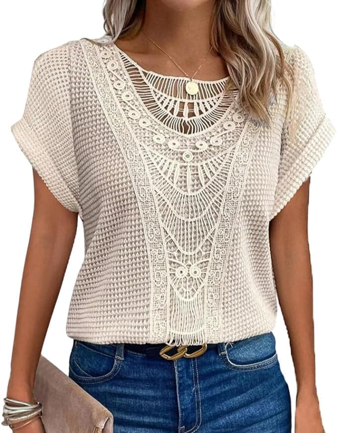 Karin™ - Stylowa elegancka bluzka inspirowana Ibizą