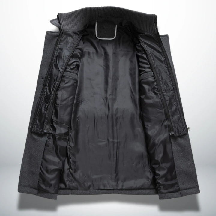 Mateusz™ - Ciepły i Elegancki Płaszcz dla Mężczyzn