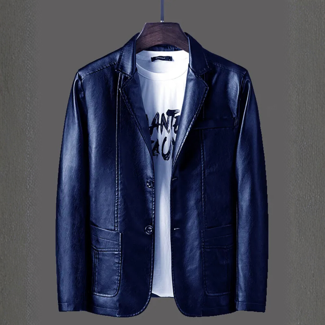 Ryder™ – Męska Kurtka Skórzana