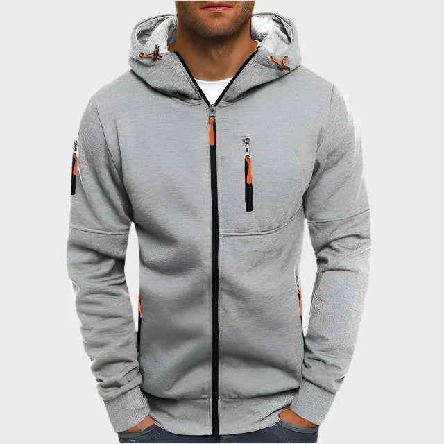 Guy™ – Stylowa kurtka hoodie z praktycznym zamkiem